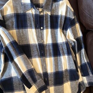 Zara plaid shirt size small
